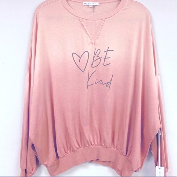 Young Fabulous & Broke Tops - Young Fabulous And Broke Ombré Sweatshirt